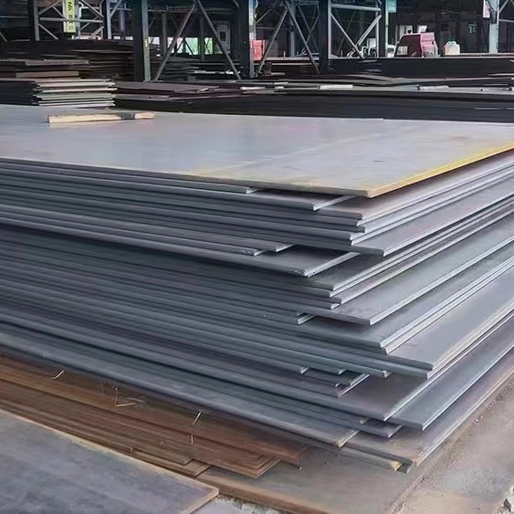 St37 A572 Hot Cold Rolled Mild Checkered Mild Iron Black Low Carbon Steel Sheet Plate for Construction
