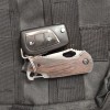 Wooden Handle Stainless Steel Folding Knife Cross-border Carry-on Camping Knives Portable Outdoor Fruit Knife Mini Travel Knife