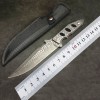 Outdoor Adventure Straight Knife, Beier Survival Knife, Jungle Hunting Stone-Washed Straight Knife, Kitchen Exquisite Melon and Fruit Knife, Keel Integrated