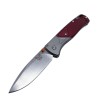 Cross-Border Butterfly 535 Red Aluminum Folding Pocket Knife Wilderness Survival Pocket Knife Edc Folding Knife High Hardness Folding Knife
