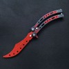 CSGO Practice Folding Toy Portable Game Props Butterfly Training Knife Comb Outdoor Shake Knife Not Bladed