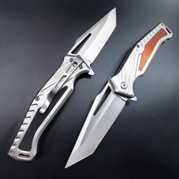 Wholesale stainless steel camping knife high hardness exquisite saber portable outdoor travel tools portable fruit knife