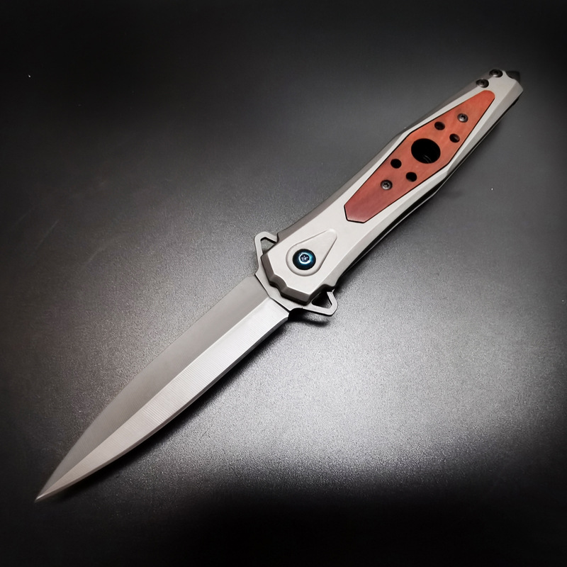 Swordfish self-defense knife outdoor folding knife high hardness G10 handle portable fruit knife mini portable knife