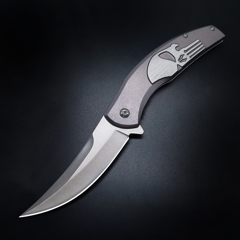 Outdoor Knife Stainless Steel Camping Machete Mini Folding Knife Household Fruit Knife Cross-border Foreign Trade Knife