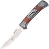 Cross-border Colombia exquisite carved knife high hardness sharp outdoor folding fruit knife exquisite gift knife