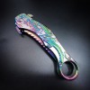 Exquisite fruit knife Jinlong knife creative folding knife camping outdoor knife collection cold weapon relief knife wholesale