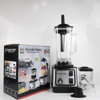 Silver Crest8500W Blender 2.5L Two-In-One Stainless Steel Wall Breaking Machine Household Soy Milk Grinder