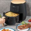 6L foreign trade English home touch screen intelligent air fryer multi-function potato chip machine microwave oven electric oven factory