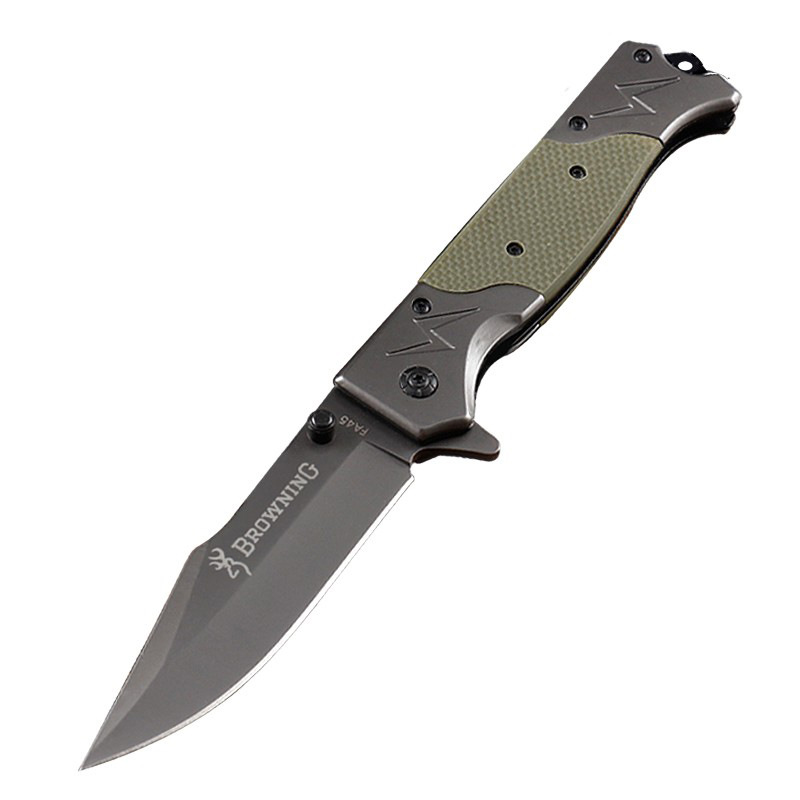 Outdoor Folding Knife Survival Tool Pocket Knife G10 Handle Fruit Knife Camping Fishing Tool