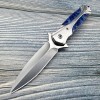 Cross-border outdoor camping folding knife high hardness stainless steel swordfish knife exquisite gift sharp melon and fruit knife