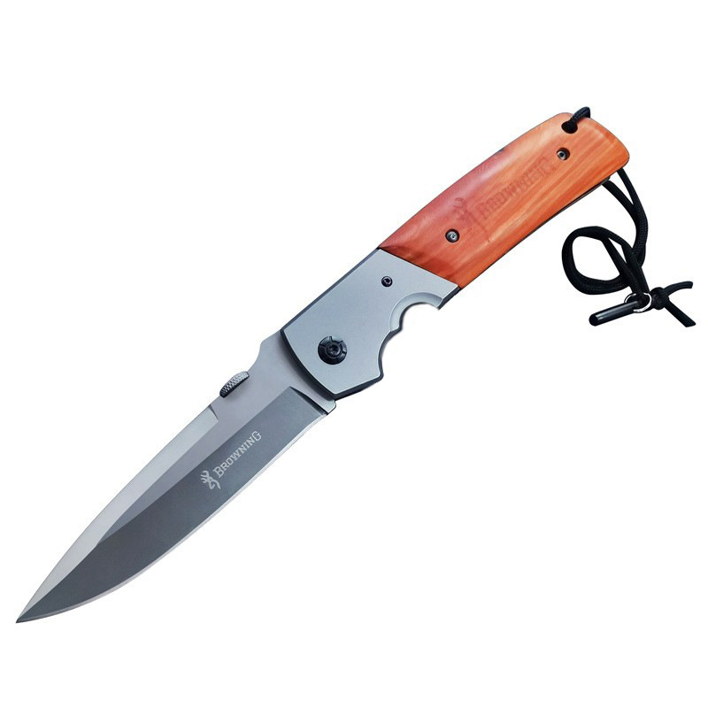 One-Piece Drop-Shipping Small Knife, Outdoor Tactical Knife, Portable Outdoor Emergency Escape Fruit Knife, Stainless Steel Large Folding Knife