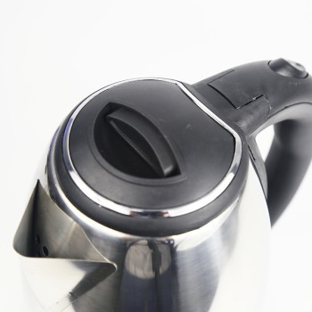 European plug in stock electric kettle 2 L stainless steel automatic electric kettle can be foreign trade color box export
