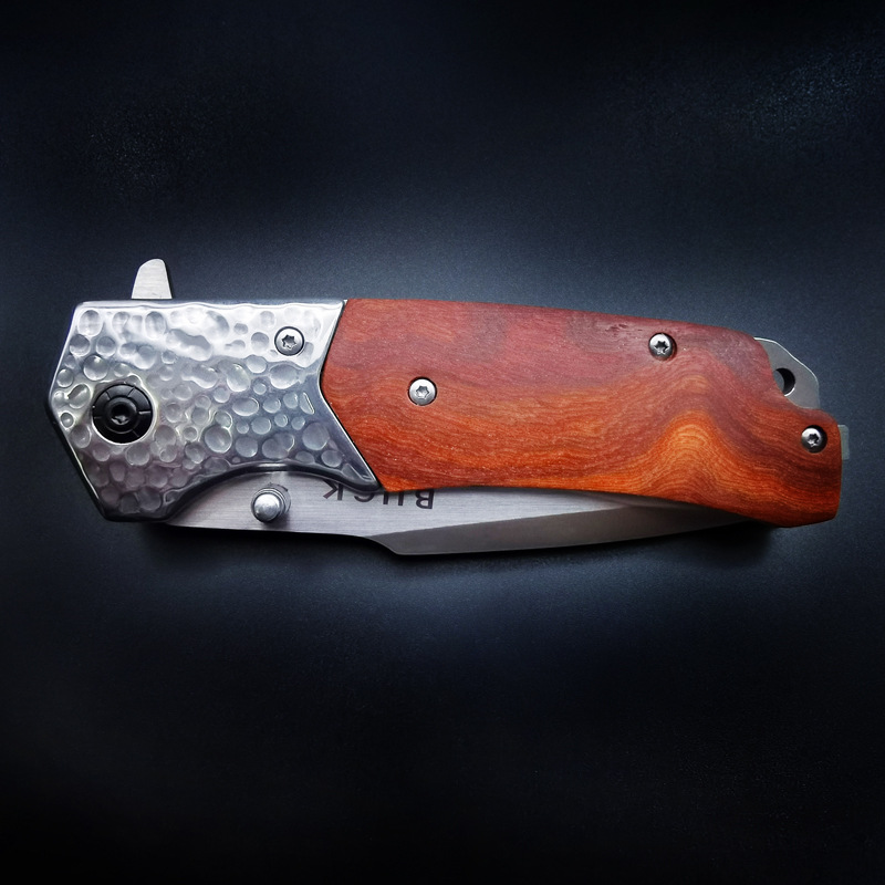 Wholesale Outdoor Pocket Knife Folding Knife Portable High Hardness Military Knife Fruit Knife Outdoor Self-Defense Emergency Survival Knife