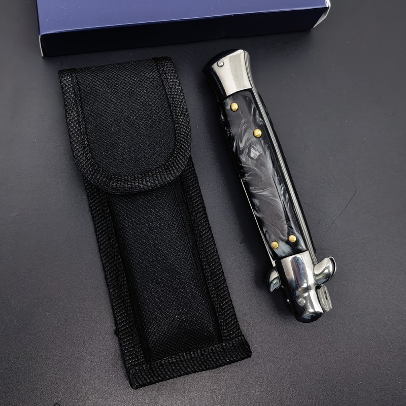 Foreign trade akc outdoor knife field survival folding knife mafia high hardness folding knife Amazon knife supply