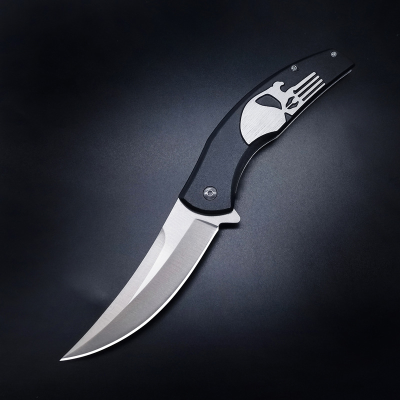 Outdoor Knife Stainless Steel Camping Machete Mini Folding Knife Household Fruit Knife Cross-border Foreign Trade Knife