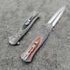 Cross-Border Outdoor Knife, High Hardness Military Knife, Household Fruit Knife, Field Rescue Knife, Carved Stainless Steel Folding Knife