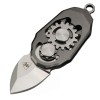 Amazon Creative Outdoor Mechanical Knife Necklace Decorative Knife EDC Beetle Keychain Stainless Steel Fruit Knife