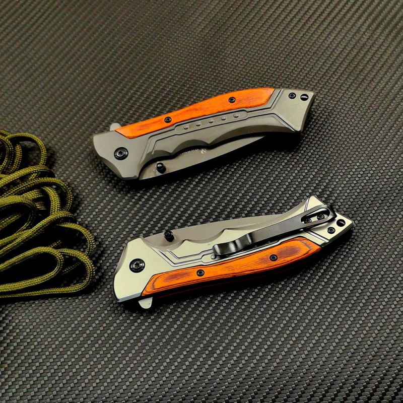 Outdoor Self-Defense Knife, Jungle Adventure Tactical Dividing Knife, Fruit Knife, Portable Mini Folding Knife, Gift Knife