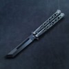 Unbladed Samurai Butterfly Practice Knife CSGO Game Toy All-Steel Hand-Playing Training Novice Comb Practice Artifact