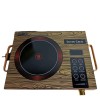 Cross-border Black Gold Edition Electric Ceramic Furnace Intelligent Touch Electric Ceramic Furnace Household Multi-function Burst Light Wave Energy-saving Electric Ceramic Furnace