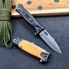 Outdoor Camping Style Convenient Knife, Outdoor Survival Knife, Special Combat Self-Defense Multi-Purpose Stainless Steel Folding Knife, High Hardness Knife