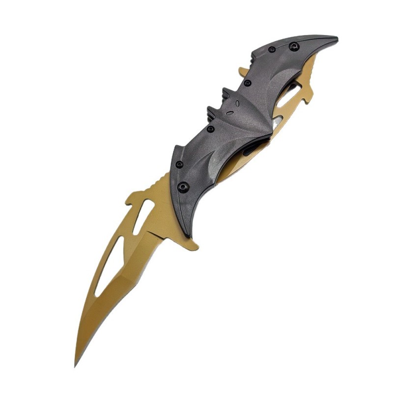 Outdoor Pocket Folding Knife, Creative Bat Knife, Adventure Knife, Emergency Knife, Portable Fruit Knife, Cool Folding Knife