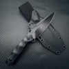 Cross-Border Multifunctional Camping Adventure Outdoor Knife Amazon Portable K-Sheath Dragon Bone Integrated High Hardness Small Straight Knife