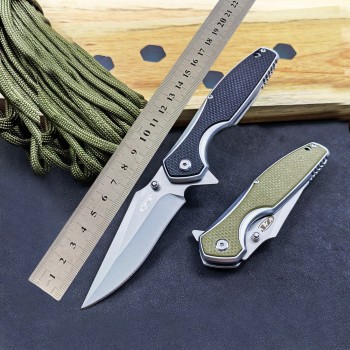 Amazon source outdoor zero error survival knife G10 handle high hardness sharp saber hunting portable folding