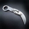 Multifunctional stainless steel claw knife folding mechanical claw knife hand training outdoor mini knife csgo game claw knife