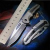 Wholesale portable knife outdoor sharp high hardness folding knife camping knife folding knife cross-border small commodity fruit knife