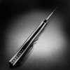 Camping survival folding knife carbon fiber handle self-defense knife creative swordfish fruit knife cross-border export supply saber