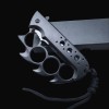 Cross-border outdoor survival finger tiger folding knife hot wheel cool tiger finger window breaker high hardness sharp fruit knife