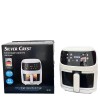 A generation of Silver Crest 8L visual large capacity air fryer intelligent electric fryer European 220V