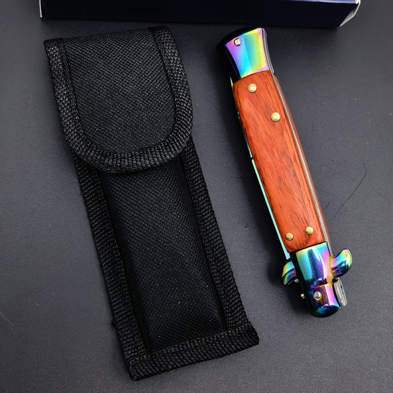 Foreign trade akc outdoor knife field survival folding knife mafia high hardness folding knife Amazon knife supply