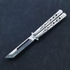Unbladed Samurai Butterfly Practice Knife CSGO Game Toy All-Steel Hand-Playing Training Novice Comb Practice Artifact