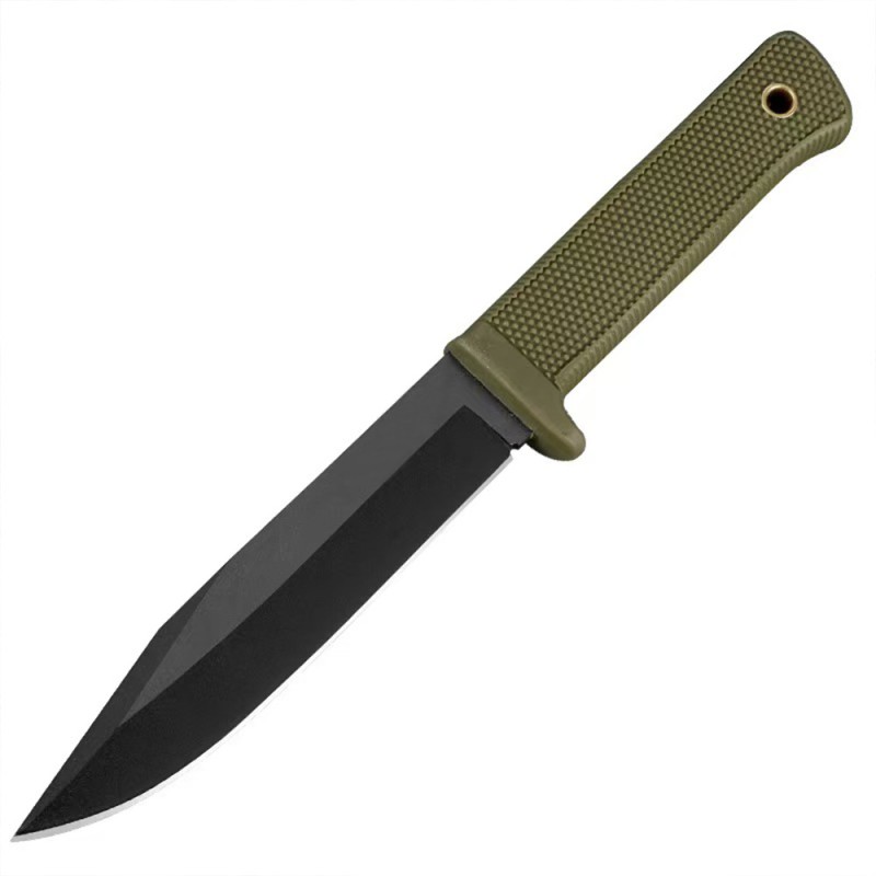 Factory direct outdoor keel integrated field mountaineering sharp straight knife fishing carry-on tool adventure emergency