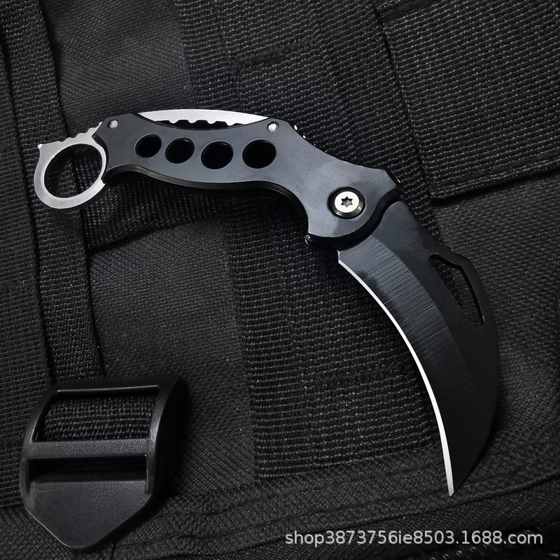 Claw Knife Outdoor Knife Dismantling Express Knife Folding Jackknife Student Defense Game Machete Cutting Fruit Short Knife