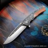 Wholesale sharp outdoor fruit knife in stock camping knife self-defense folding knife wooden handle carved folding knife saber generation