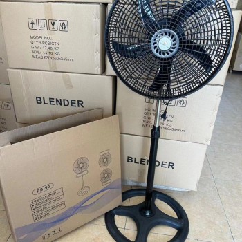 Cross-Border Silver Crest Household Floor Fan with Oscillating Function 18inch Large Fan Electric Fan Factory Wholesale