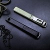 Outdoor Emergency Self-Rescue Self-Defense Small Straight Knife Whistle Necklace Straight Knife Exquisite Pocket Package Opening Knife Fruit Knife