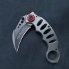 Wholesale Foldableing Claw Knife Outdoor Escape Eagle Claw Escape Hammer Short Foldableing Knife Ring Play Knife Express Delivery Tool