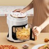 Foreign trade visual JD388 smart touch air fryer manufacturers electric fryer oven household 110V cross-border export