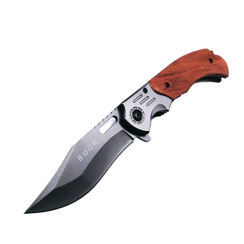 Cross-Border Rosewood Handle Outdoor Folding Knife Exquisite Gift Fishing Knife Self-Defense Portable Pocket Fruit Knife