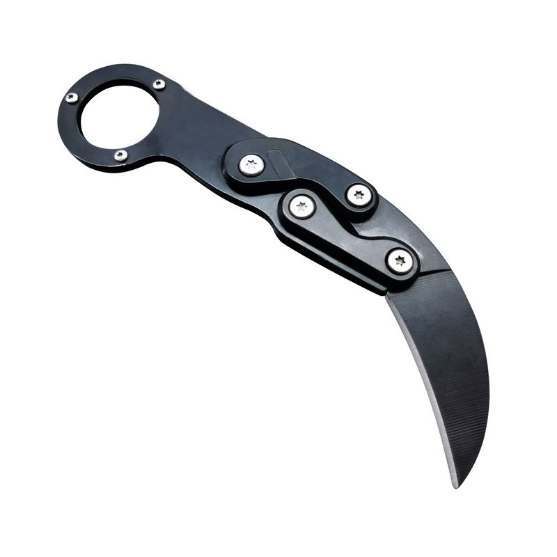 Multifunctional stainless steel claw knife folding mechanical claw knife hand training outdoor mini knife csgo game claw knife