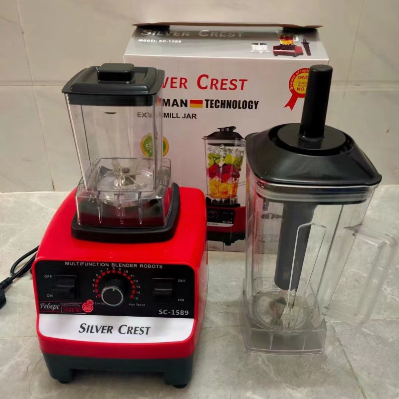 Blender mixer crushed ice 9525 motor 5500 W double cup wall breaking machine auxiliary food grinding