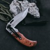 Cross-Border Rosewood Handle Outdoor Folding Knife Exquisite Gift Fishing Knife Self-Defense Portable Pocket Fruit Knife