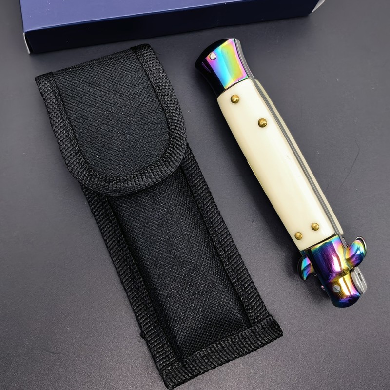 Foreign trade akc outdoor knife field survival folding knife mafia high hardness folding knife Amazon knife supply