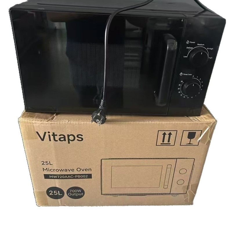 Microwave Oven Cross-Border New Model 20L Fully Automatic European Style Multi-Functional Household Small Mechanical Turntable Light Wave Baking