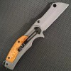 Outdoor self-defense knife folding knife high hardness tactical saber field camping tool portable household fruit knife