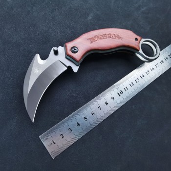 Multifunctional Folding Knife for Self-Defense, Portable Wristband Outdoor Knife, Cool Folding Knife